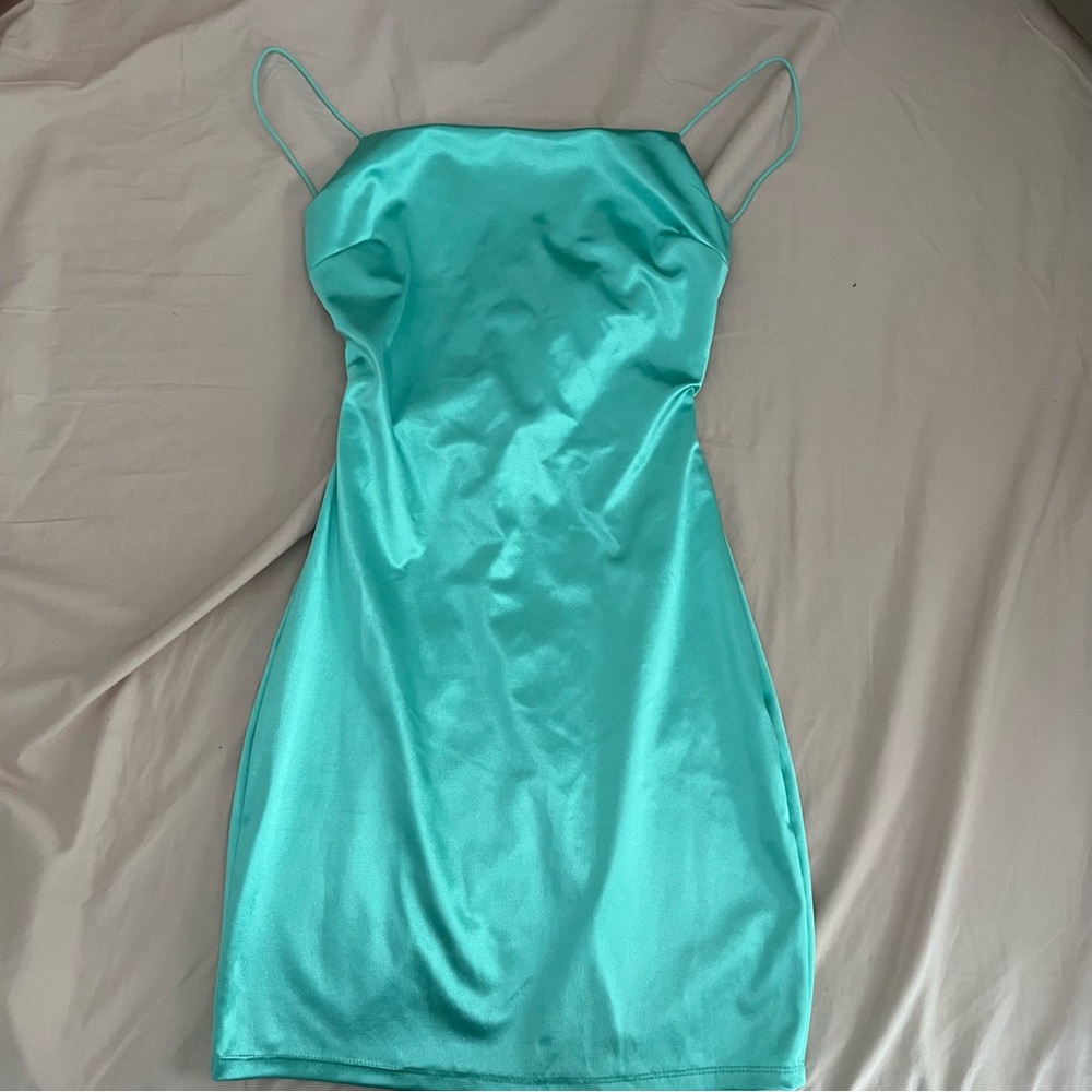 Bodycon satin dress
